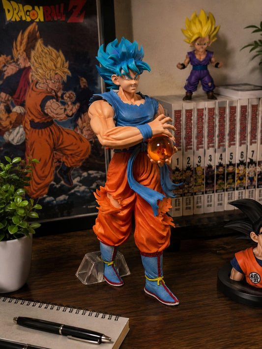 Goku Holding Four-Star Dragon Ball Figure