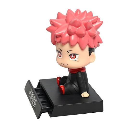 Jujutsu Kaisen Yuji Itadori Anime Chibi Mobile Phone Stand &amp; Holder