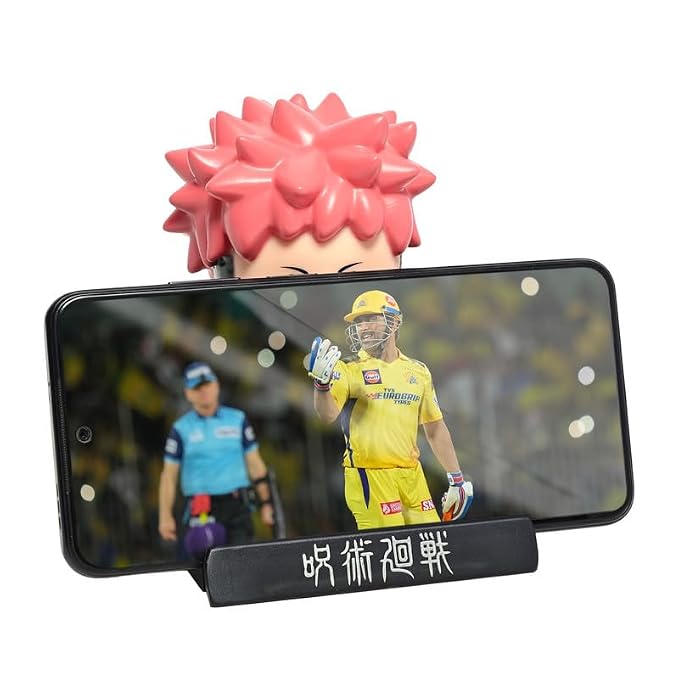 Jujutsu Kaisen Yuji Itadori Anime Chibi Mobile Phone Stand &amp; Holder